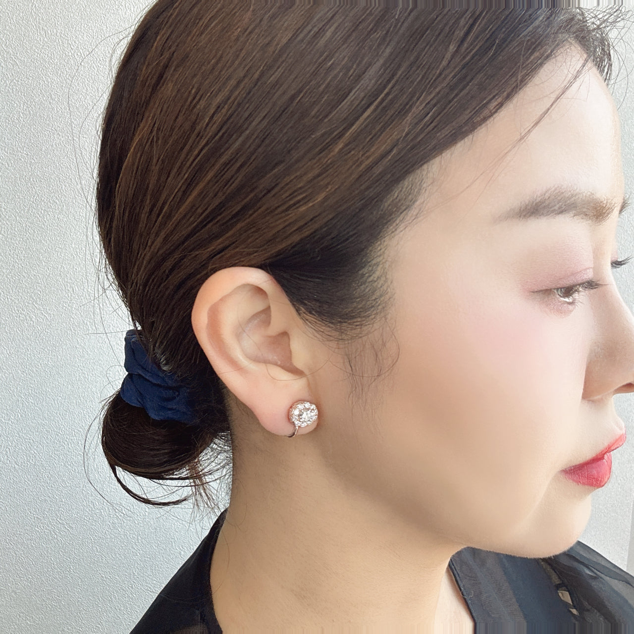 ポインターパヴェピアス〜中石0.3ct G SI GD UP|AYAKO SAKURAI(櫻井 彩子(サクライ アヤコ))公式通販サイト